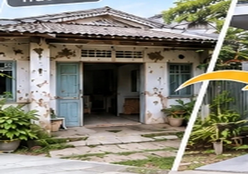 Hiện trạng trước khi sửa chữa nhà cấp 4