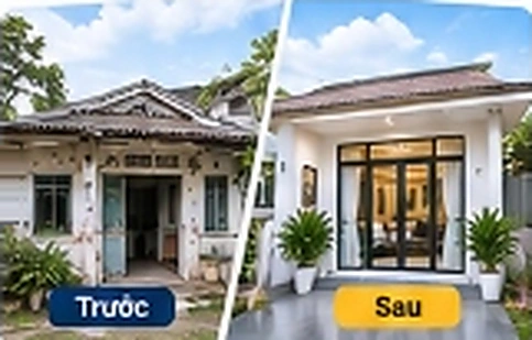 Sửa nhà cấp 4 tại Quận 12