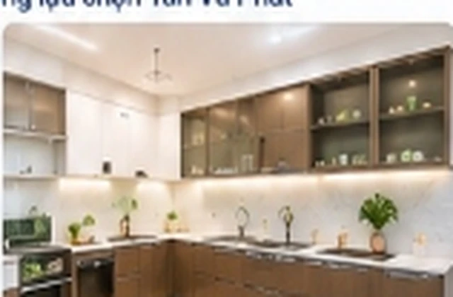 Cải tạo không gian bếp tiện nghi - Gò Vấp