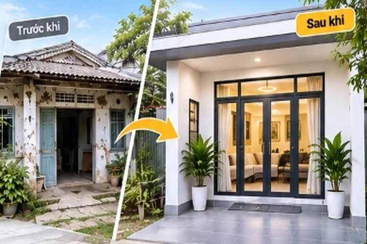 Kỹ thuật viên Tân Vũ Phát khảo sát thực tế hiện trạng công trình dân dụng